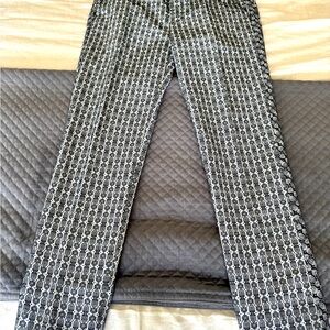 Trina Turk Mr. Turk Slim Slacks Palm Springs